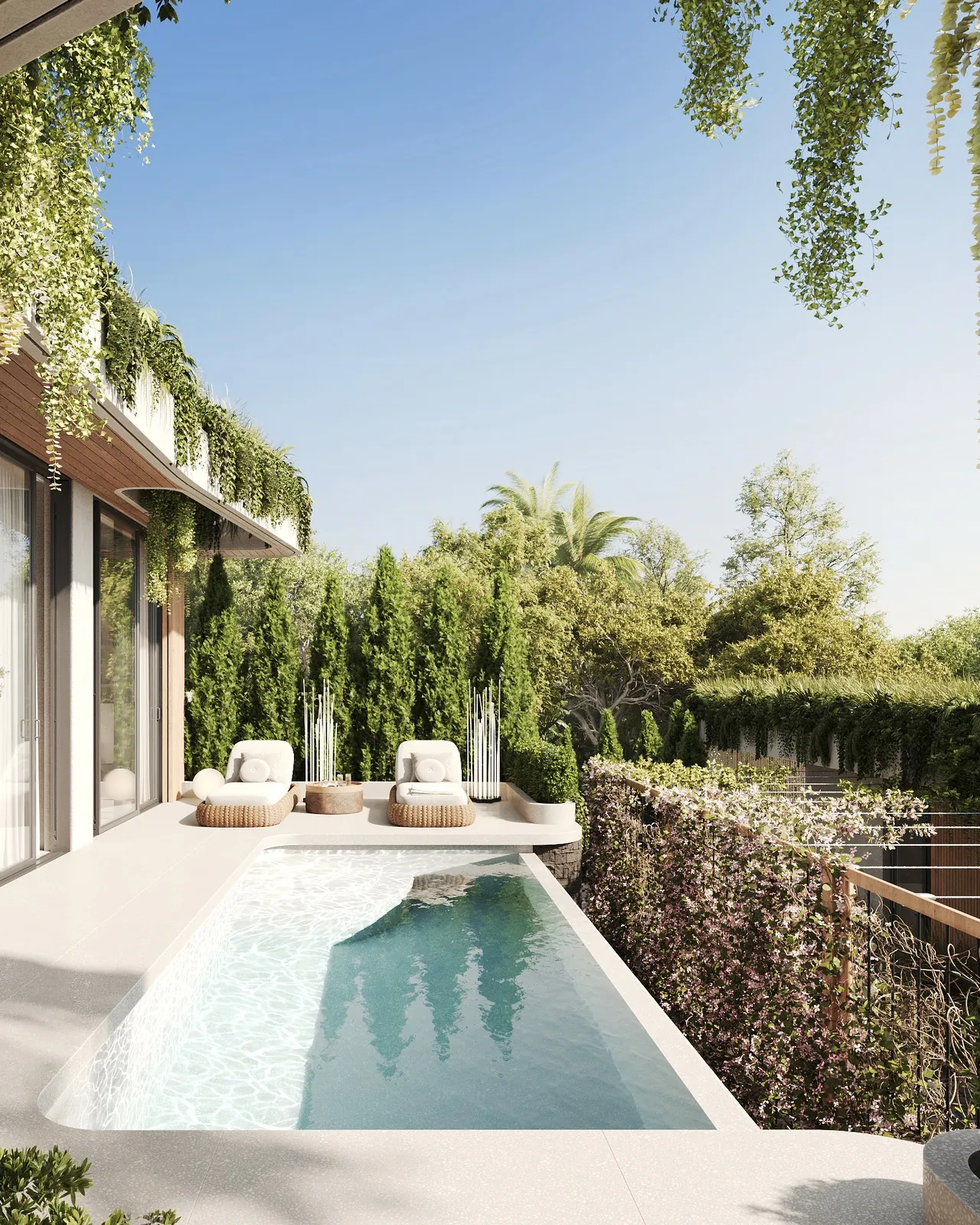 Ardhana two-bedroom villa, pool terrace